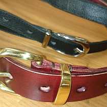 leather belts and leather accessories