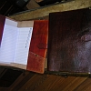 Dossier, compendium, leather folio, portfolio
